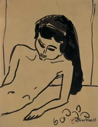 Girl with Loose Hair
